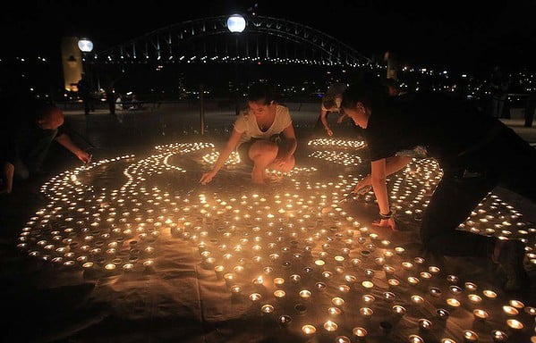 Earth Hour Australia 2014