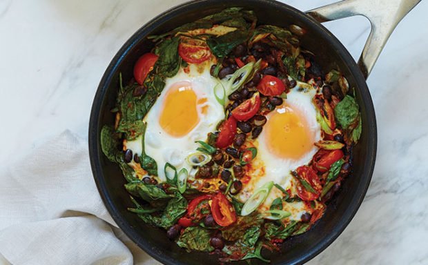 Ranch-Eggs-with-Spinach